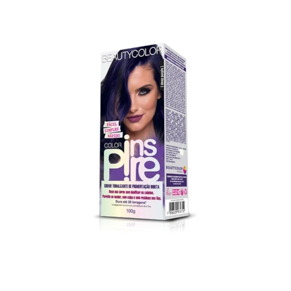 Tintura Tonalizante Beauty Color Inspire Deep Purple