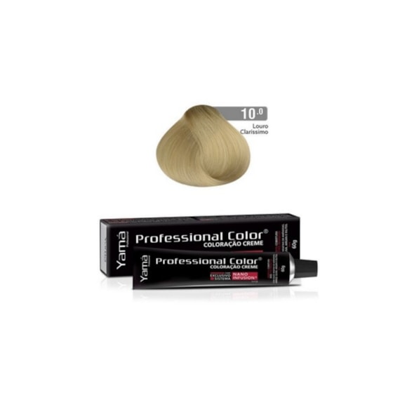 Tintura Yama Nano Infusion 10.0 Louro Claríssimo