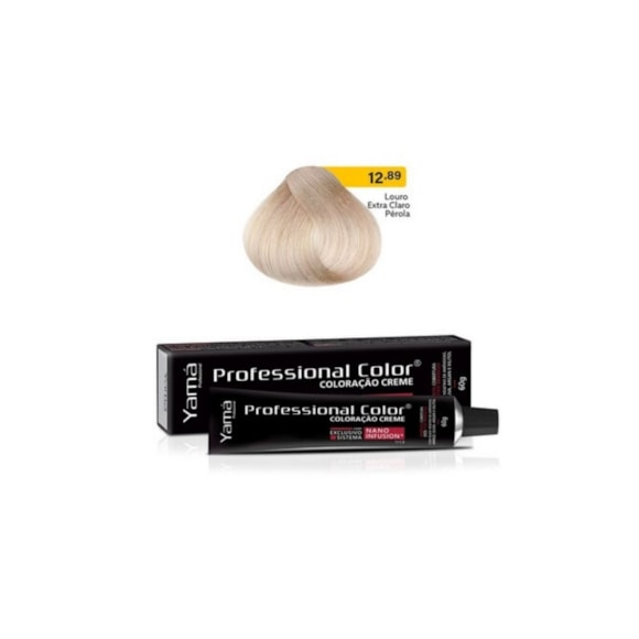 Tintura Yama Nano Infusion 12.89 Louro Extra Claro Pérola