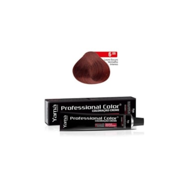 Tintura Yama Nano Infusion 6.66 Louro Escuro Vermelho Intenso