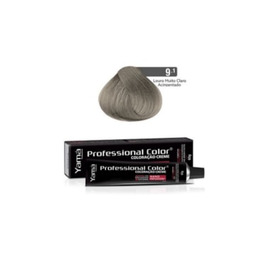 Tintura Yama Nano Infusion 9.1 Louro Muito Claro Acinzentado