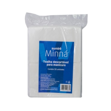 Toalha Descartável Manicure Minná 50un