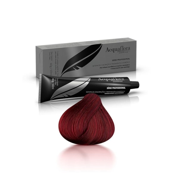Tonalizante Acquaflora 55.62 Castanho Claro Intenso Vermelho Iris