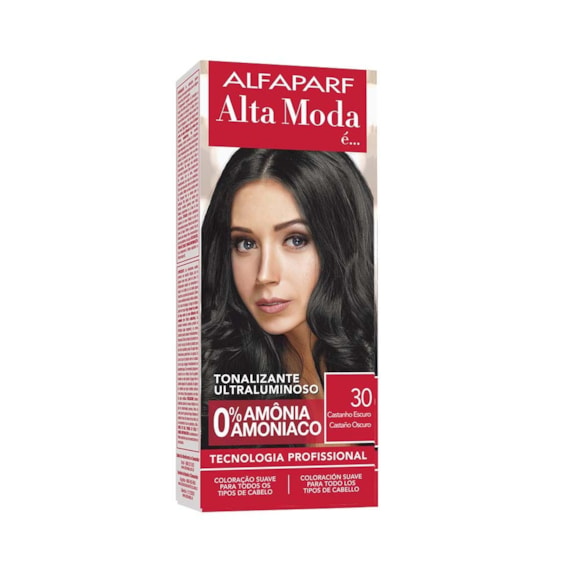 Tonalizante Alta Moda 30 Castanho Escuro