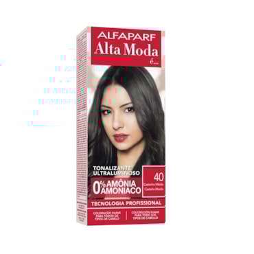 Tonalizante Alta Moda 40 Castanho Médio 