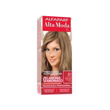 Tonalizante Alta Moda 81 Louro Claro Acinzentado