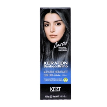 Tonalizante Banho De Brilho Keraton Carvão
