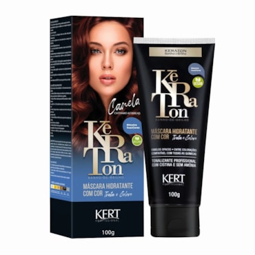 Tonalizante Banho De Brilho Keraton Castanho Acobreado Canela