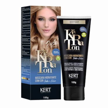 Tonalizante Banho De Brilho Keraton Louro Pastel 100g