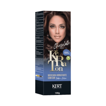 Tonalizante Banho De Brilho Keraton Marrom Chocolate