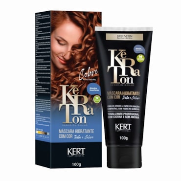 Tonalizante Banho De Brilho Keraton Ruivo Natural Cobre