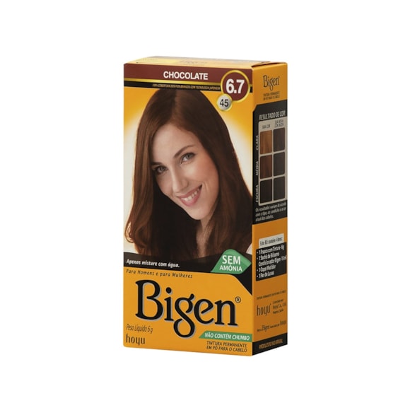 Tonalizante Bigen 6.7 Chocolate