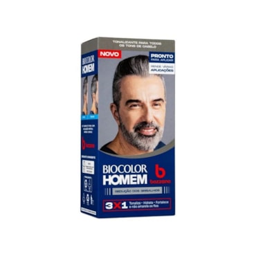 Tonalizante Biocolor Homem Reducao De Grisalho 