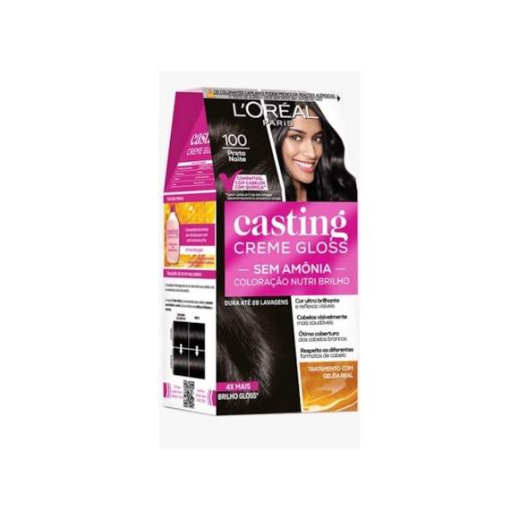 Tonalizante Casting Creme Gloss 100 Preto Noite