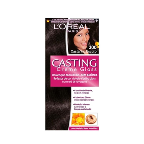 Tonalizante Casting Creme Gloss 300 Castanho Escuro