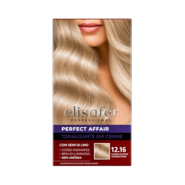 Tonalizante Color Affair 12.16 Louro Platino Acinzentado