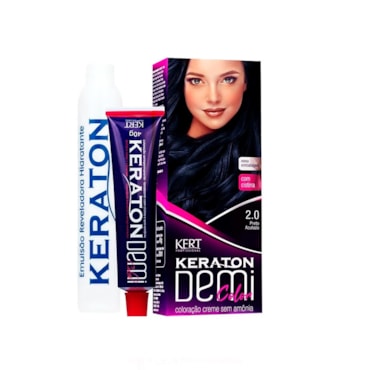 Tonalizante Demi Color 2.0 Preto Azulado