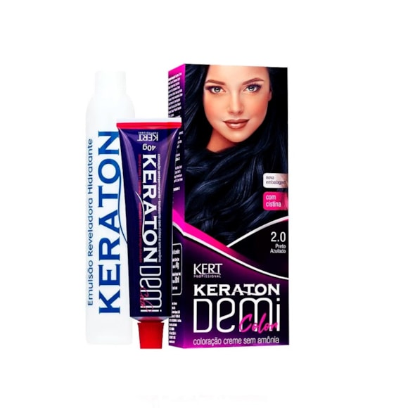 Tonalizante Demi Color 2.0 Preto Azulado