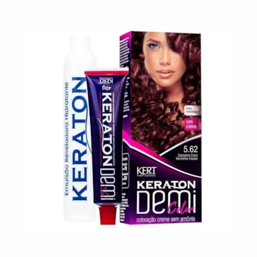 Tonalizante Demi Color 5.62 Castanho Claro Vermelho Irisado