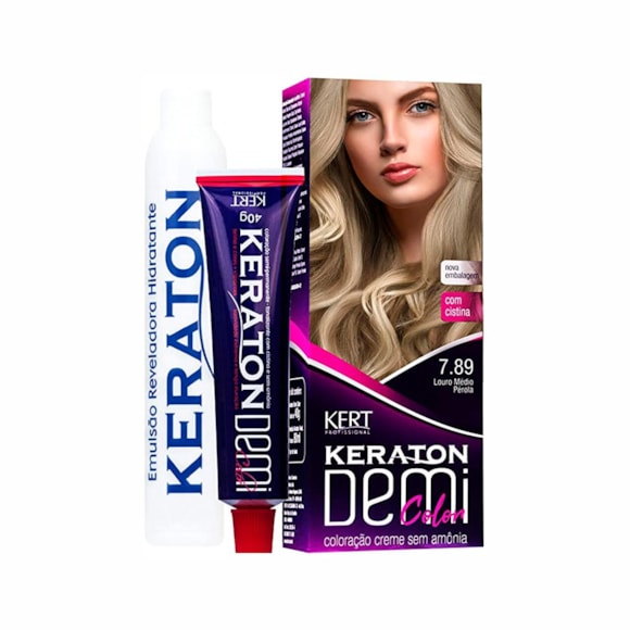 Tonalizante Demi Color 7.89 Louro Médio Pérola