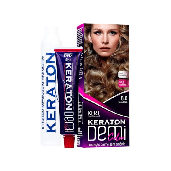 Tonalizante Demi Color 8.0 Louro Claro