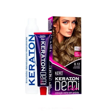 Tonalizante Demi Color 8.12 Louro Claro Cinza Irisado