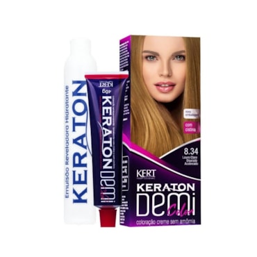 Tonalizante Demi Color 8.34 Louro Claro Dourado Acobreado