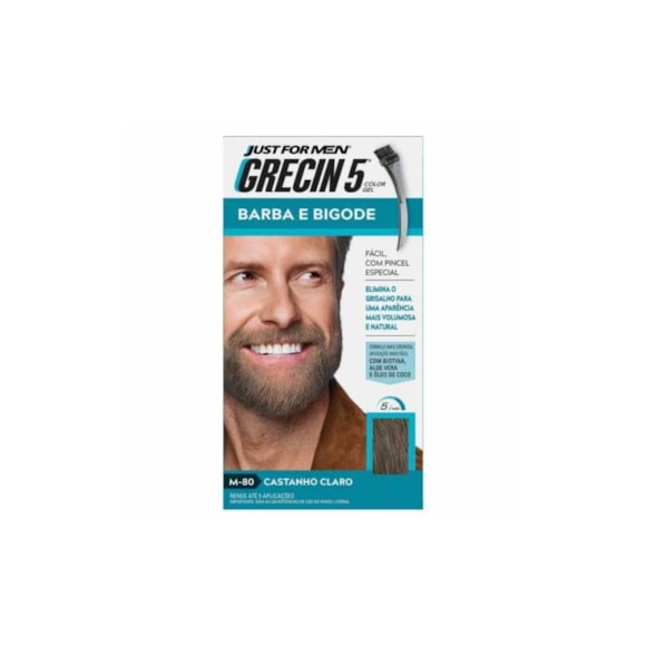 Tonalizante Grecin 5 Bigode Castanho
