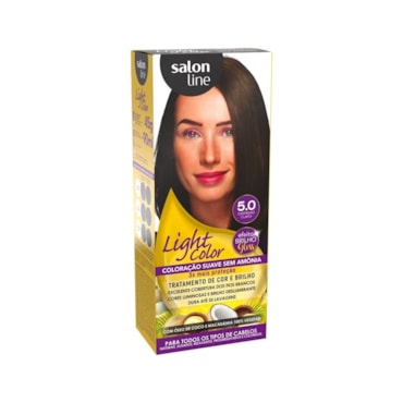 Tonalizante Light Color 5.0 Castanho Claro
