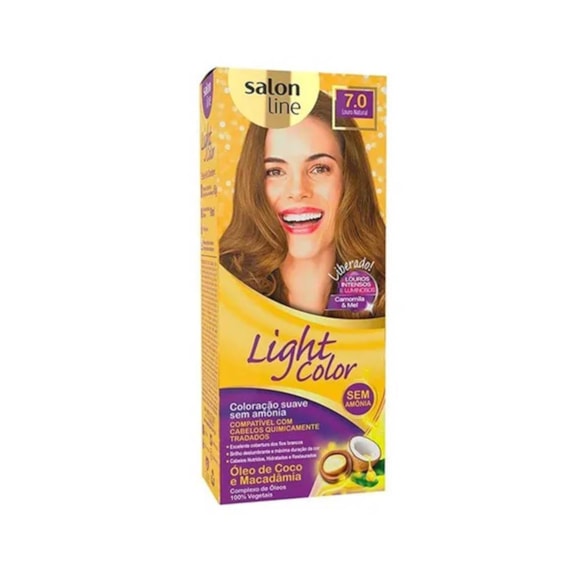 Tonalizante Light Color 7.0 Louro Natural