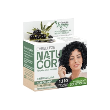 Tonalizante Natucor 1.110 Azeite De Oliva Negra