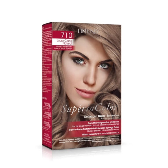Tonalizante Superia Color 710 Louro Cinza Natural