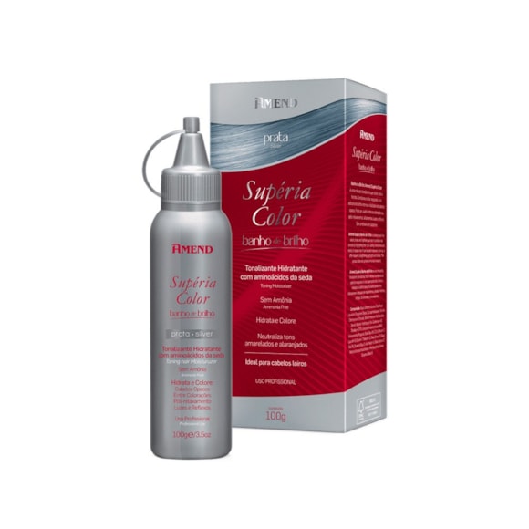 Tonalizante Superia Color Banho De Brilho Prata