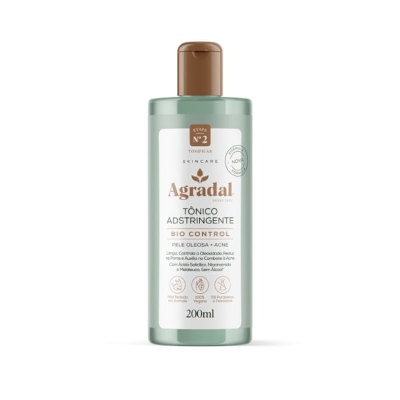 Tônico Adstringente Agradal Bio Control 200ml