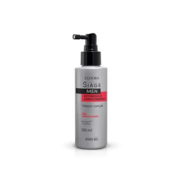 Tônico Capilar Eudora Siàge Men Estimula O Crescimento 100ml