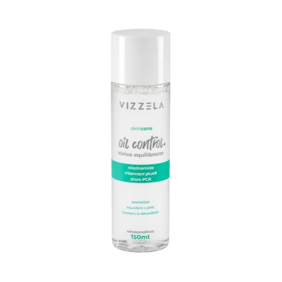 Tônico Facial Vizzela Equilibrante Oil Control 150ml