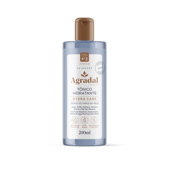 Tônico Hidratante Agradal Hydra Care 200ml
