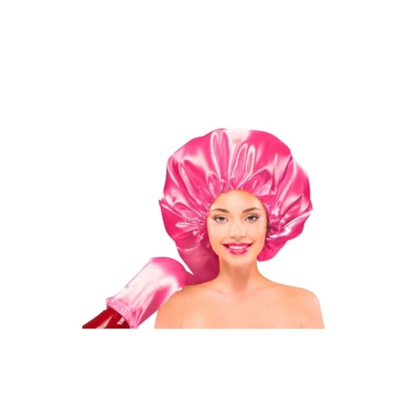 Touca Cetim Difusora Santa Clara Pink