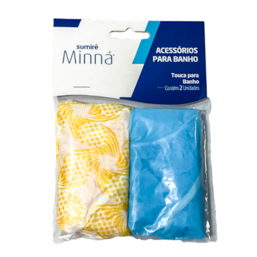 Touca de Banho Minná Plástica c/2un