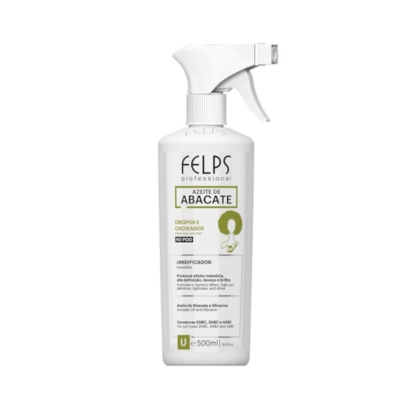 Umidificador Felps Cachos Azeite De Abacate 500g