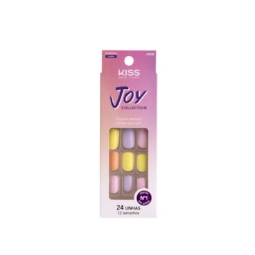 Unha Postiça Joy Collection Candy Colors - Kiss New York