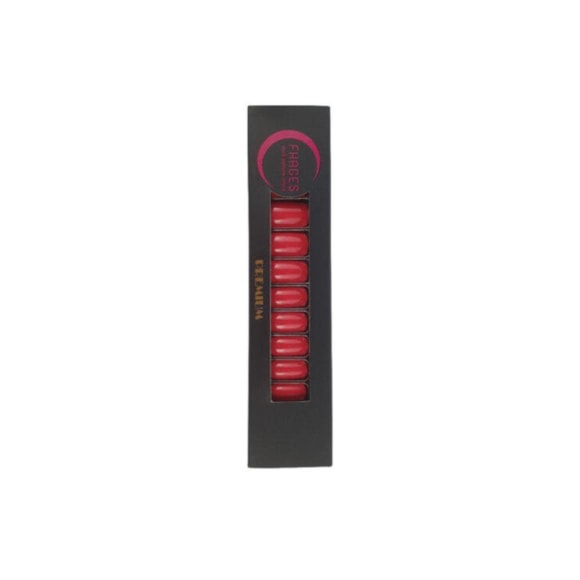Unhas Fhaces Linha Premium Classic Vermelha