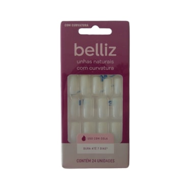 Unhas Postiças Belliz Com Curvatura