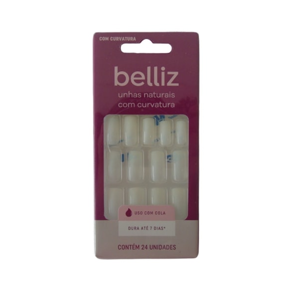 Unhas Postiças Belliz Com Curvatura