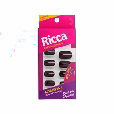 Unhas Postiças Ricca Autoadesiva
